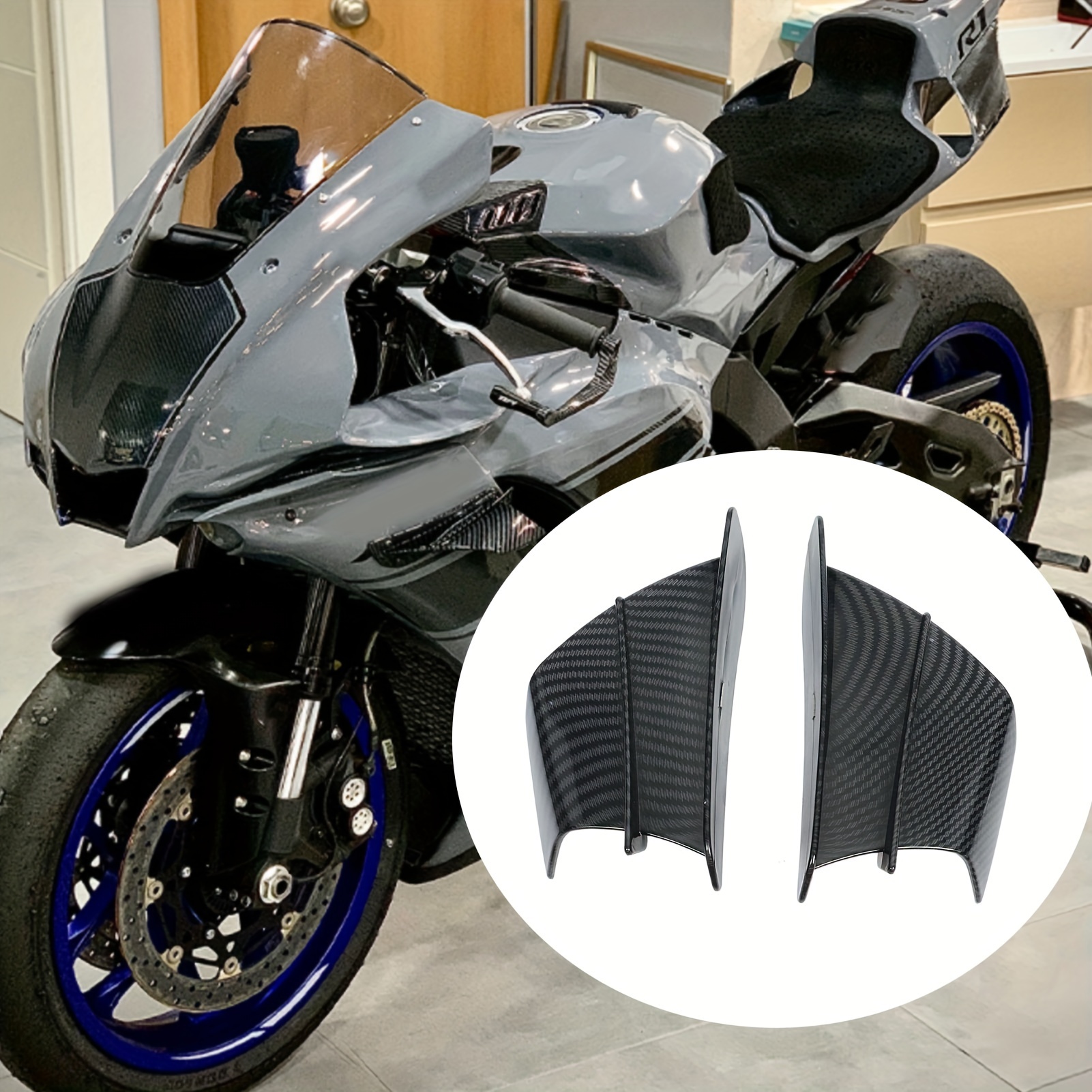 

1 , Abs , Aerodynamic , Fairings , Universal Fit, To Install