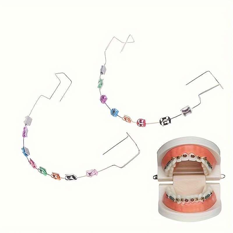 

1 Tooth Decorations - Metal Brackets, , And Metal Wires For - Accessories