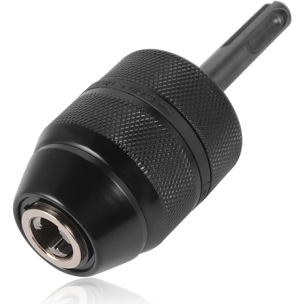 E-shop 2-13 mm Bohrfutter ohne Schlüssel mit SDS-Plus-Adapter, professioneller Hochleistungs-Schnellspann-Bohrfutter-Adapter-Wandler mit