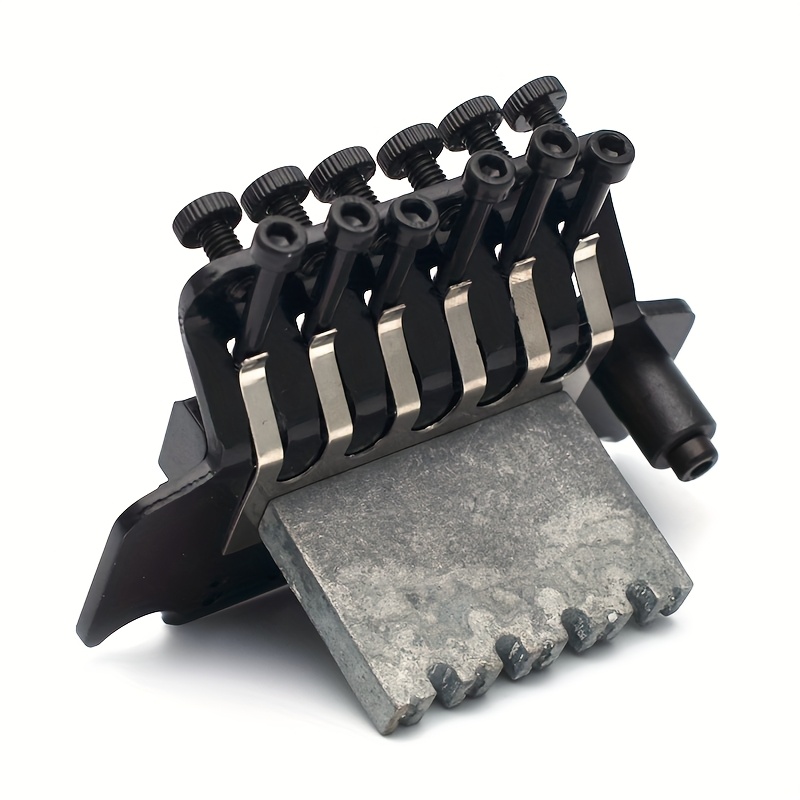 Electric Guitar Tremolo Bridge Double Locking Systyem Black/Silvery/Golden