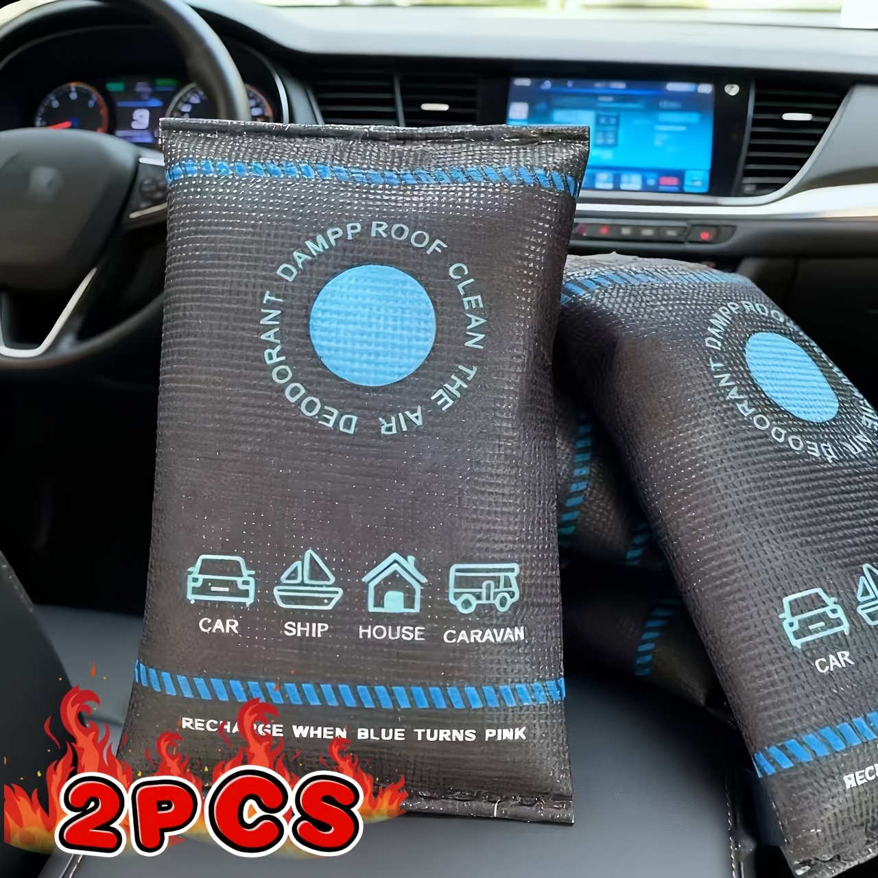 2pcs 3pcs dehumidifier packs for home rvs cars and boats silicone moisture absorbers no electricity needed