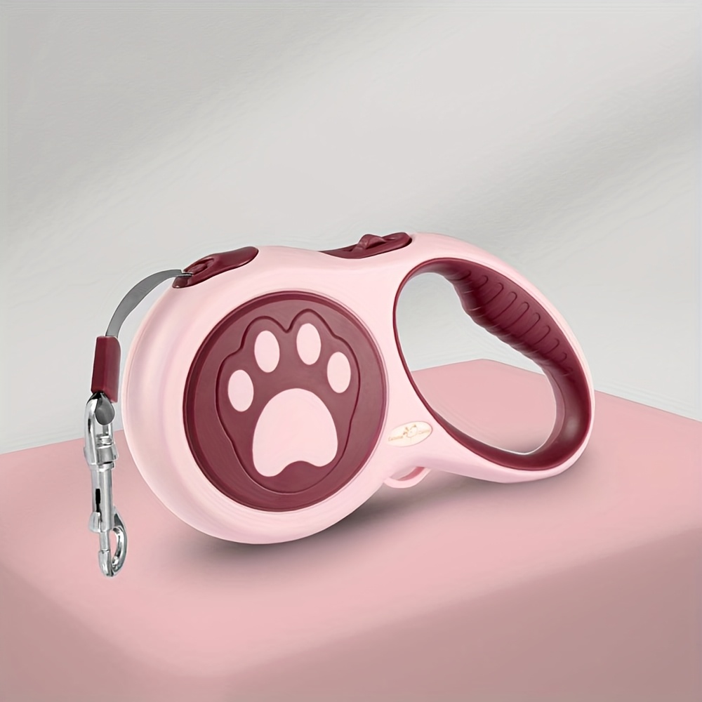 Image of 1pc Automatic Retractable Dog Leash, Adjustable Length With Short Brake Pause, Anti- 5m , Suitable For Pets Under 25kg For Outdoor , Training, And Hiking
