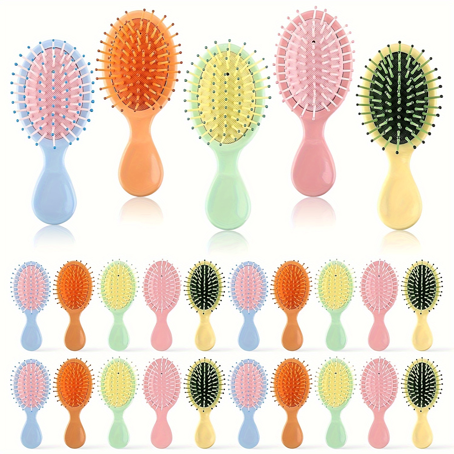 

12pcs Hairbrush Set Detangling Brushes For Wet/dry Portable For