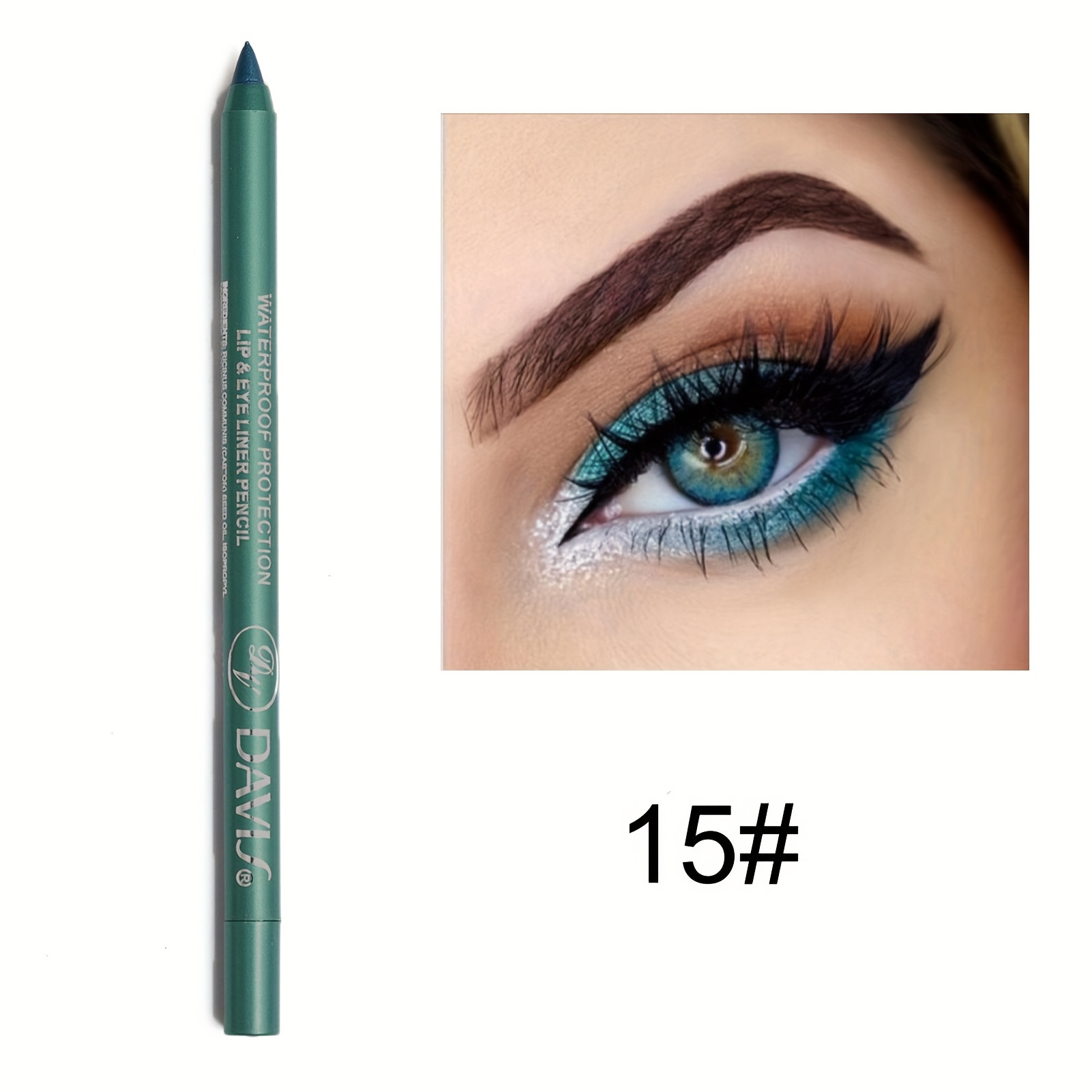 . levande eyeliner och ögonbrynsblyert vattentät - Temu Sweden