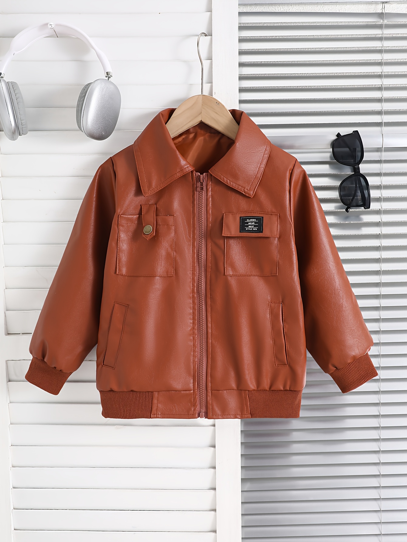 kids leather jacket - South Africa