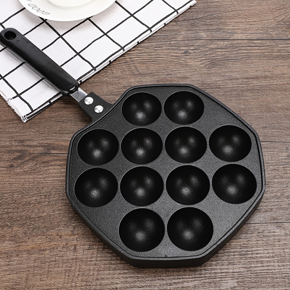 Octopus Ball Pot -hole Ball Pot Quail Egg Roasting Plate Shrimp Pot