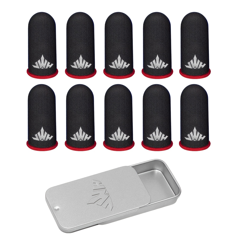 Image of 10-pack, All High Quality! Game Finger Sleeves Made Of High-density Weave, Sweat-proof And -proof, And Can Continuous Contact. The Quality Can Of Team Battles