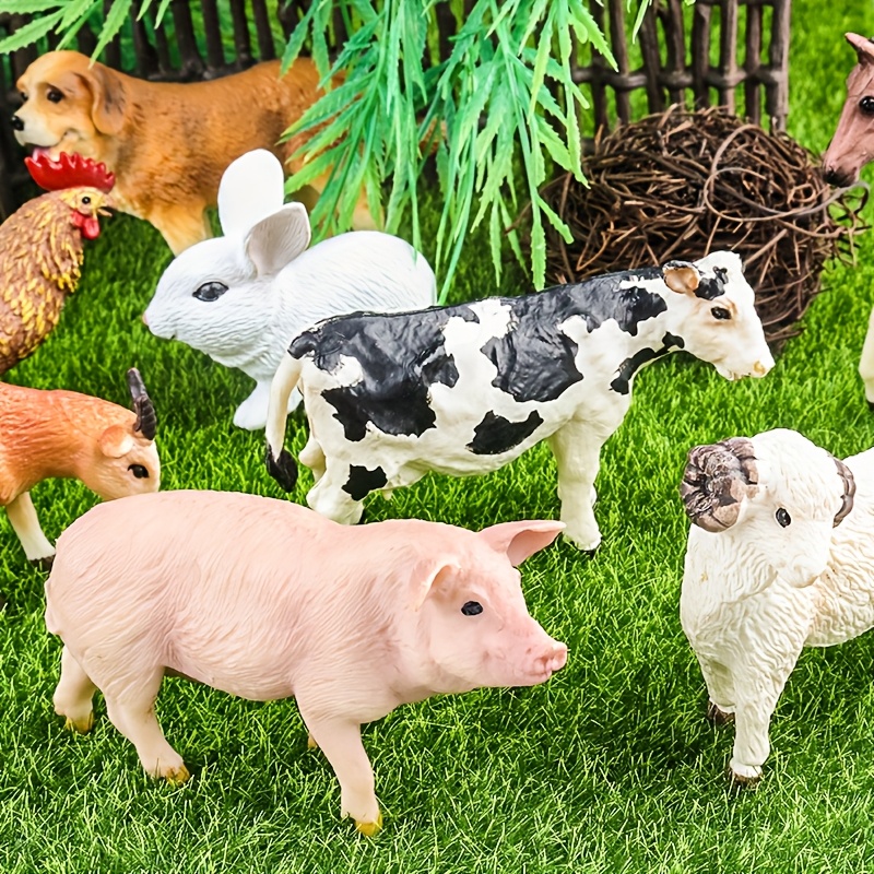 Educational Farm Animal Model Set for Kids