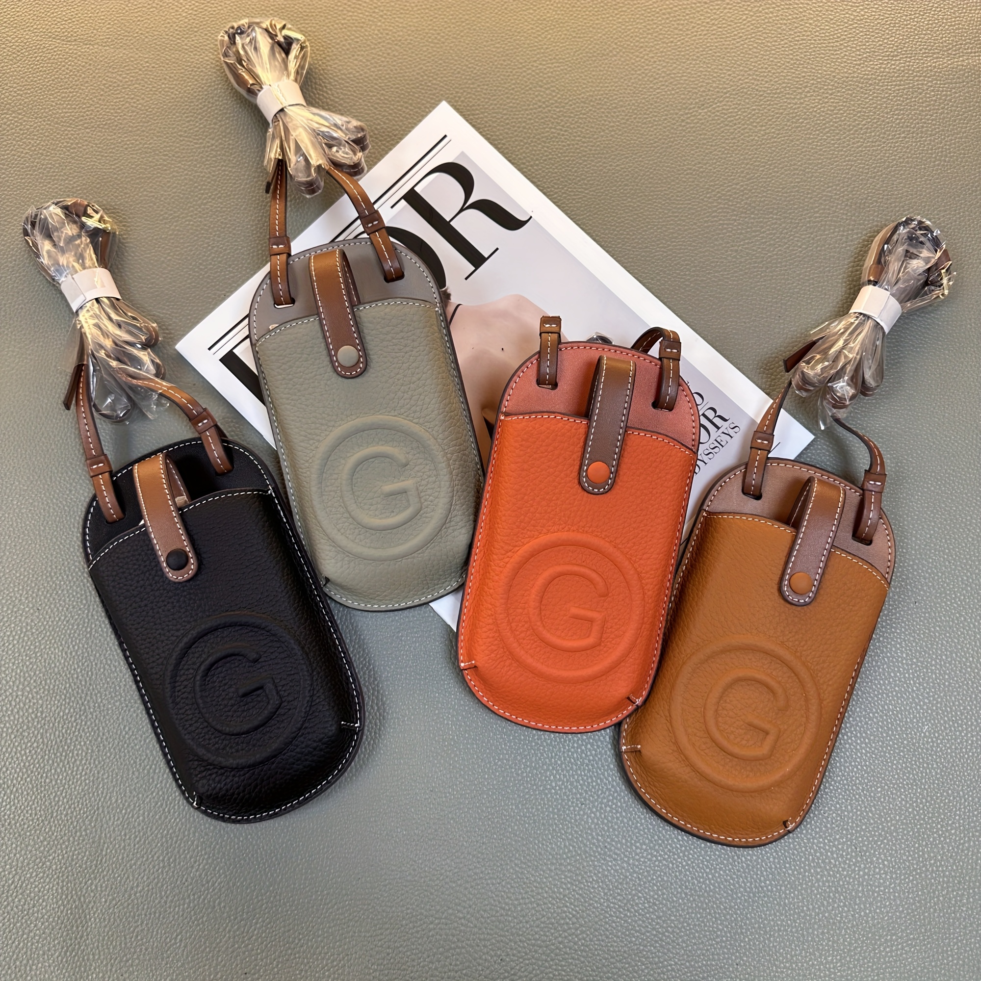 genuine leather handbags sold on Temu Australia