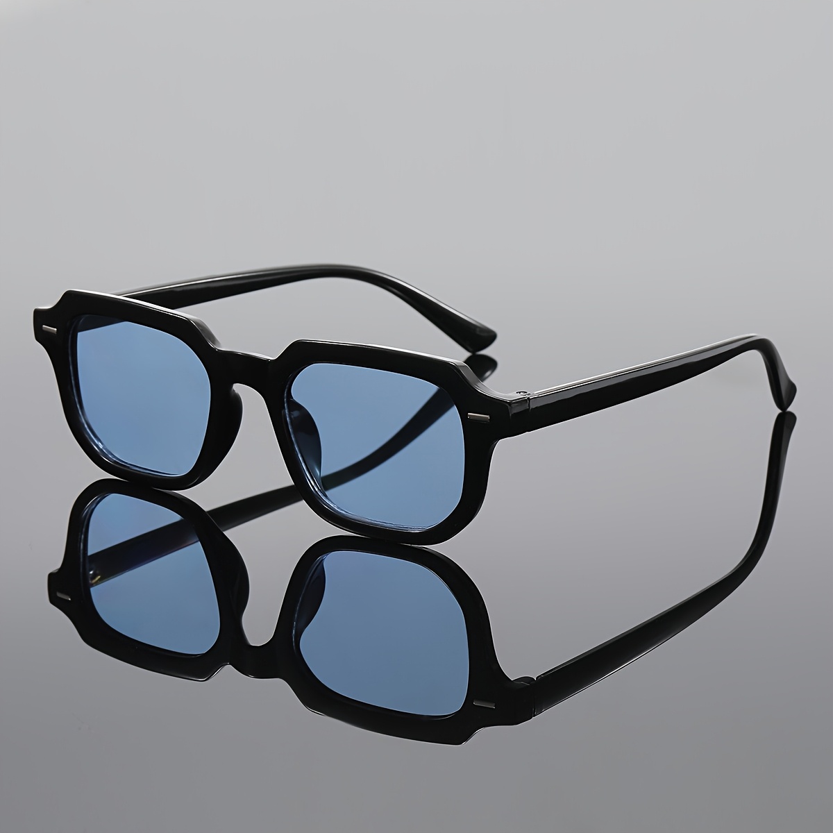 Image of Fashion Trend Versatile Glasses, European And Simple And , Pc Lenses, Fashionable Plastic Frames, Fashionable Streetwear Glasses, Unisex, Suitable For Daily Wear| Daily Wearing Glasses| Fashionab
