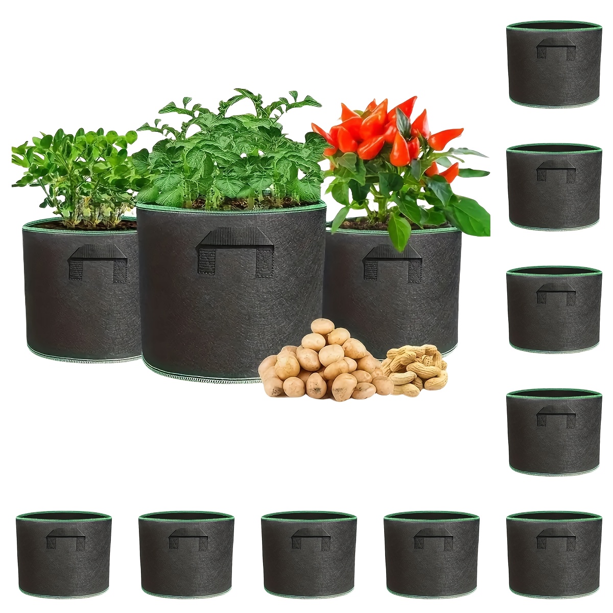 wood plant stands indoor Mini 2-Inch Wood Indoor Plant Stand & Pot main image 1