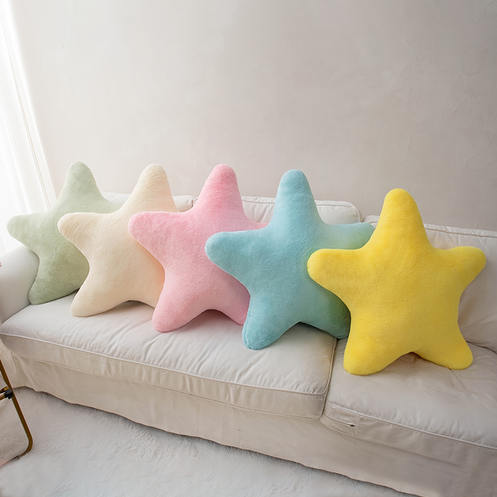 

Star Pillows, Decorative Star Shaped Throw Pillow, Cute Room Decor, Bedroom Home Decor, Plush Star Pillow, 40cm/15.7inch