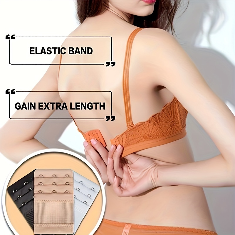 12pcs Elastic Bra Buckle Underwear Extended Hook and Eyelet Back Closure Adjuster for Bras