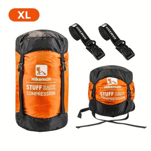 sleeping bag compression bag travel compression bag with 2pcs straps easy bundling outdoor storage bag compression bag ultra light travel storage bag suitable for travel camping hiking