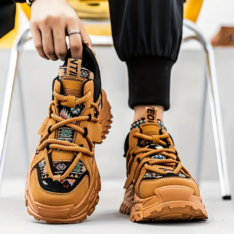 zapatos casuales , modernos y cómodos para hombres, zapatos altos versátiles y de moda para hombres, zapatos deportivos calidad para Detalles del producto 3