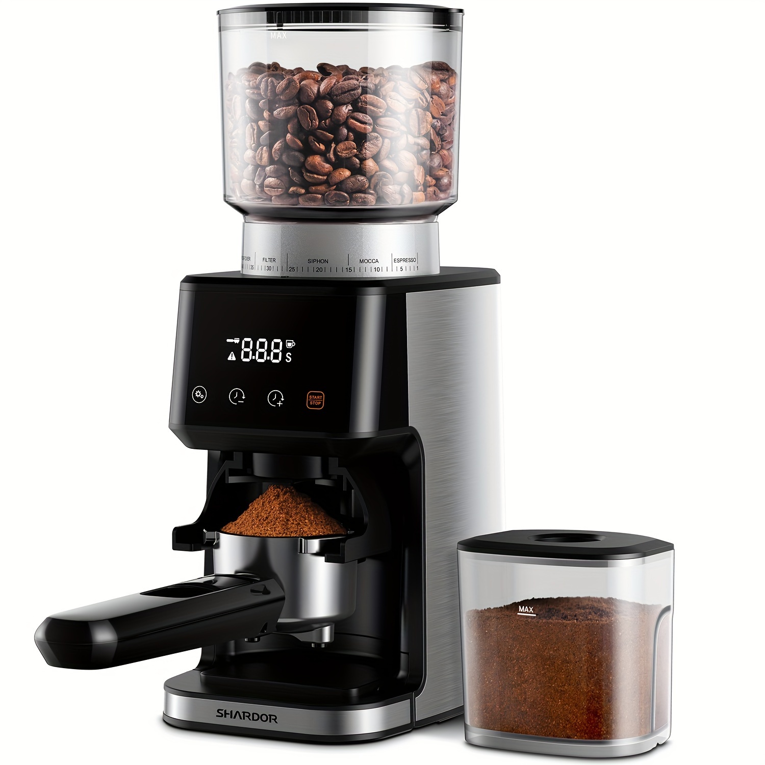 

Conical Burr Coffee Grinder