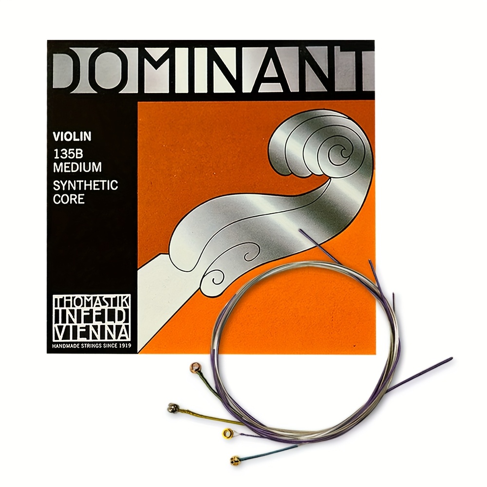 Thomastik Dominant 1 Set 135 Violin String 4/4 Full Set Strings Good Sound E