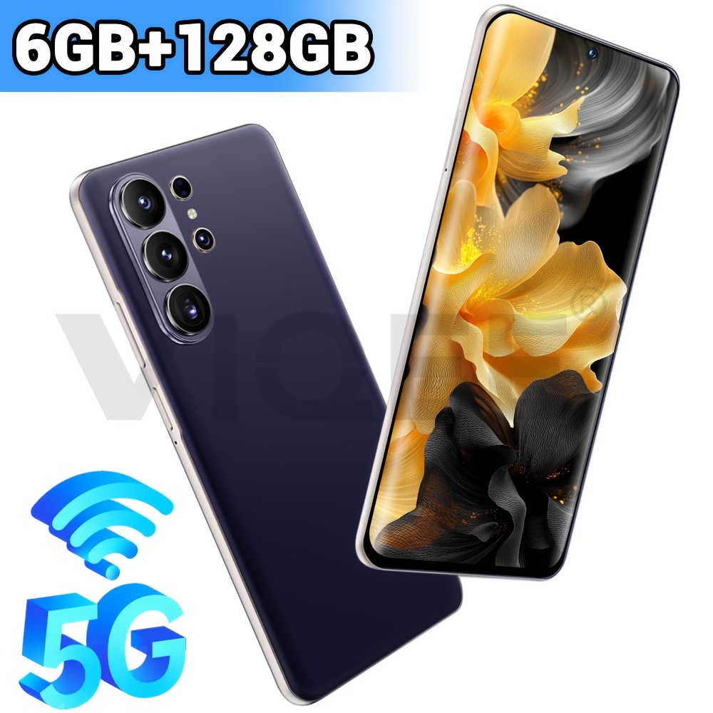 Image of 2026 Version Unlocked Phone, 6+128gb Storage, 6.8" Hd Curved Display, Standby, Type-c Fast Charging. Battery And Full Accessories Included, Perfect Gift For Thanksgiving, Easter And Birthdays.