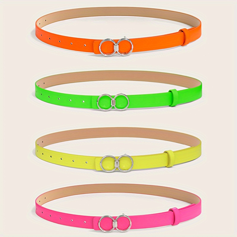 Plus Size Women's Belt Set with Four Pieces