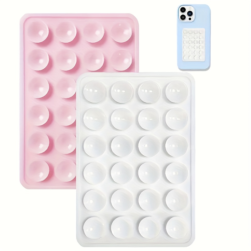 

Silicone Phone Stand - 24 Suction Cups - Adhesive Backing - Suitable For All Smartphones