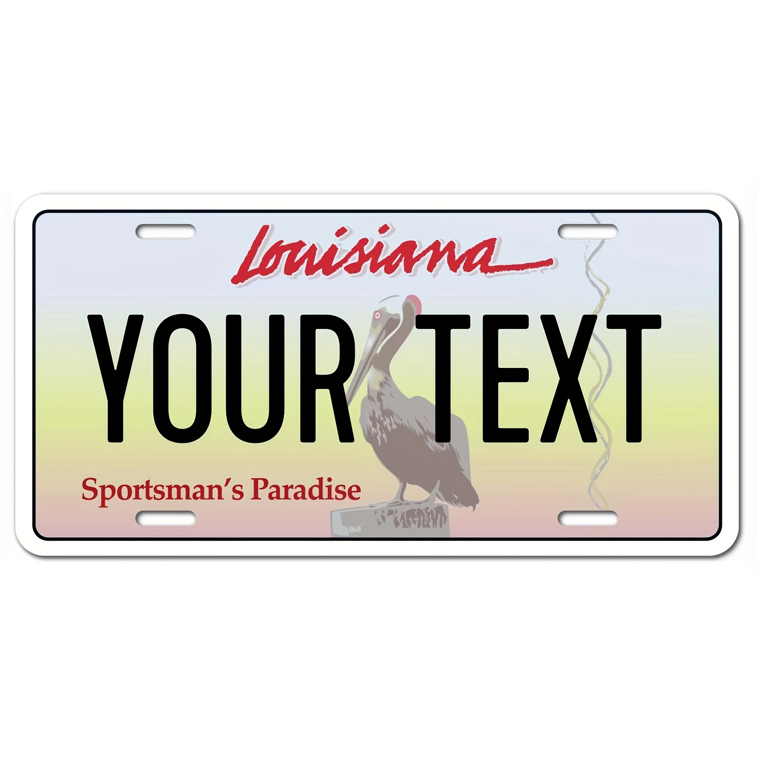 

Personalized Customized License Plate, Personalized Customized Decorative , Add Your Customized Text Information Sign, High Quality Aluminum Plate, Waterproof And Fade Resistant, 12x6 Inches