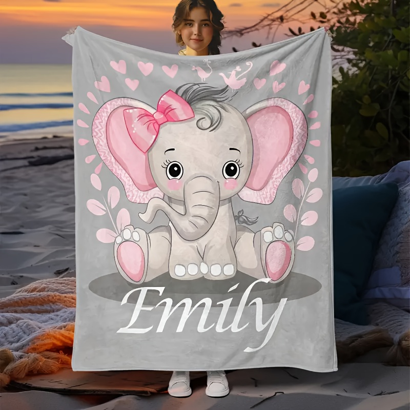 

Personalized Flannel Fleece Blanket, Printed For Sofa, Bed, , , , - Washable, Contemporary , Hypoallergenic, , 100% , Tear