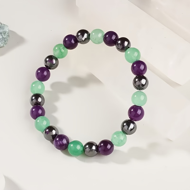 Multi-Color Crystal Bracelet, Nature-Inspired Design