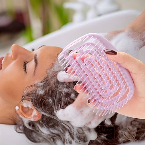 Scalp Massage Shampoo Brush, Scalp Brush, Shower Brush, Massage Brush, Scalp Brush for Men, Women, And Pets, Scalp Brush with Soft Silicone Bristles