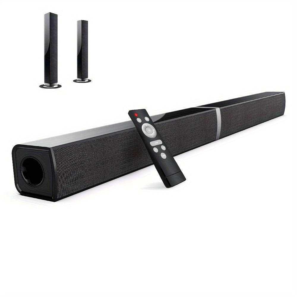 

2 In 1 Tv Sound Bar, Sound Bars For Smart Tv, 50w Wireless 2.0 Channel Home Audio Sound Bars With Arc/optical/aux Connection