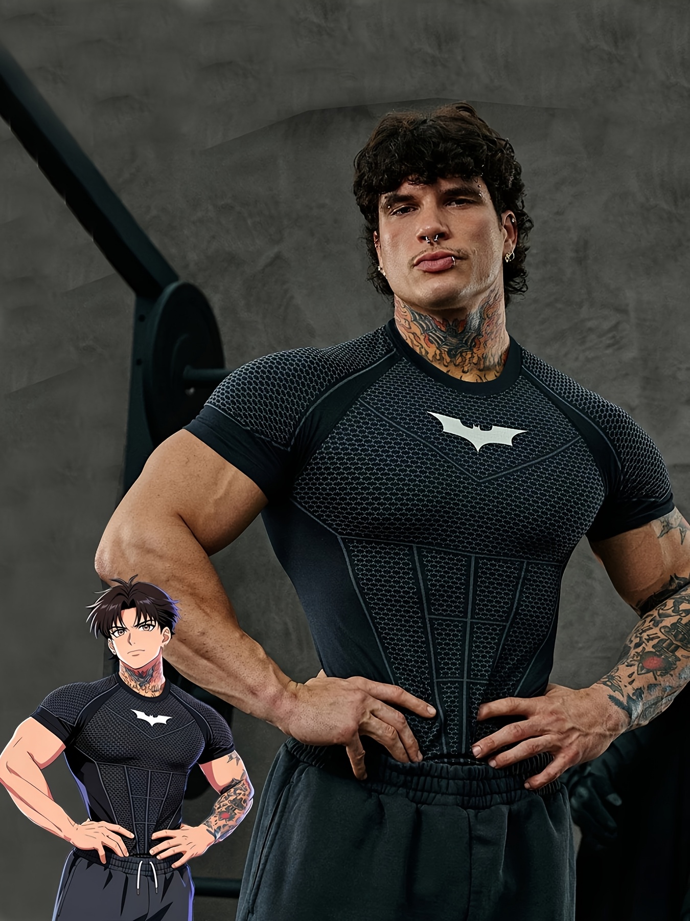 fitness mens sports t shirt elastic   compression breathable short sleeved suitable for exercise and   cycling mountain climbing basketball fitness clothing