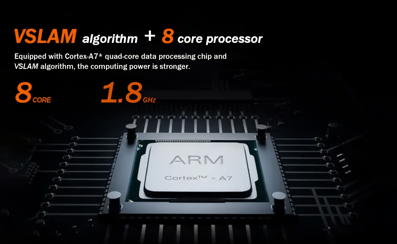 Armagar S10 Robot Vacuum Cleaner with Auto Empty Station-like Dock, 4000Pa Strong Suction, Smart Mapping & Obstacle Avoidance, Self- Mop/Broom Combo, Low Noise, App Control, 2--1 Sweeper and Mop for