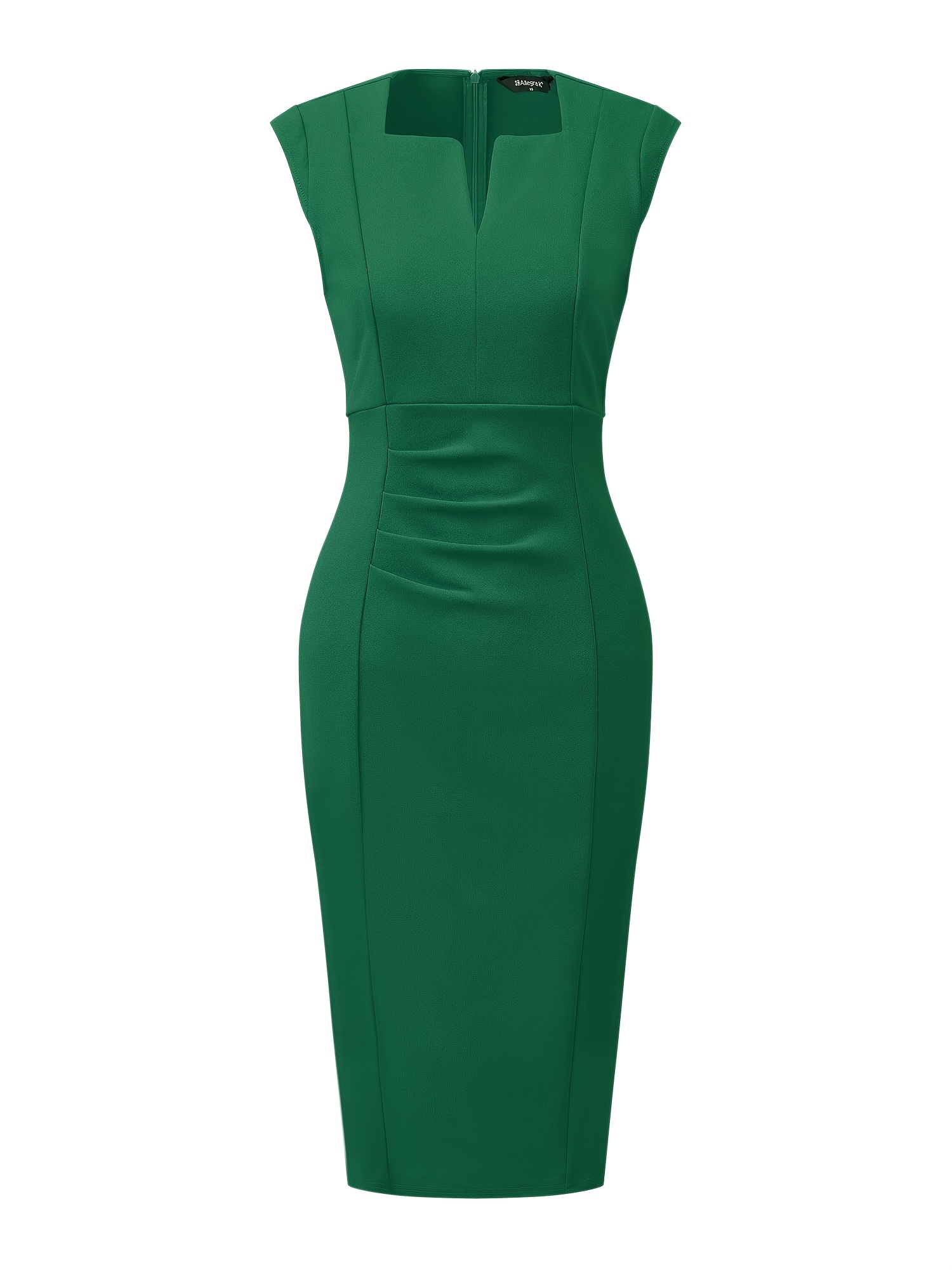 slim fit dress slacks Wedtrend Women Sparkly Bodycon Sequins Homecoming Dress with Streamer Strapless Dark Green Corset Cocktail Dress, Dark Green / US16W main image 0