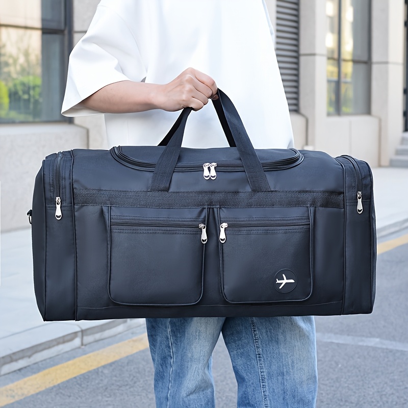 foldable travel bag extra large storage capacity luggage - Temu Oman