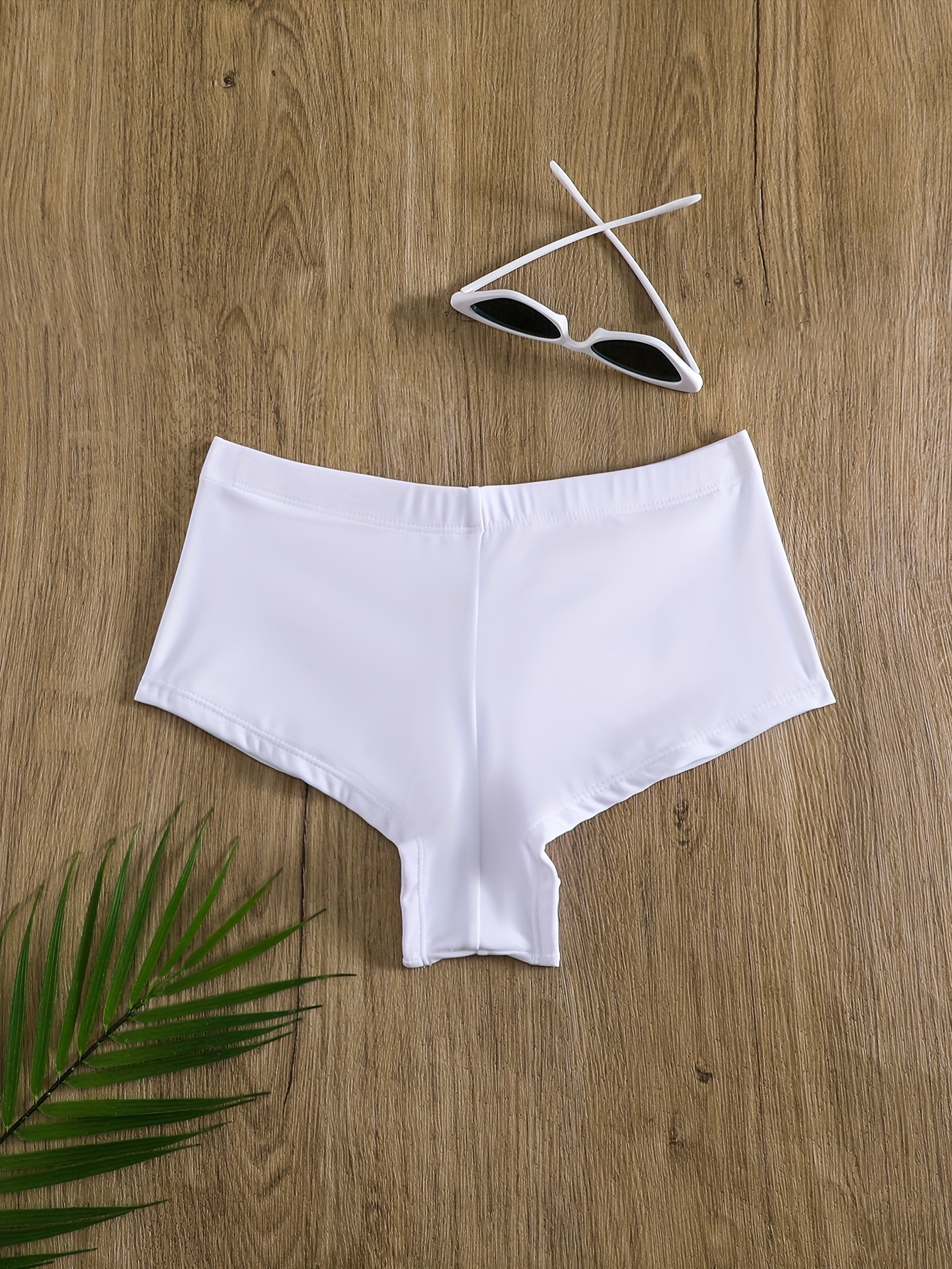 Boxer style bikini store bottoms