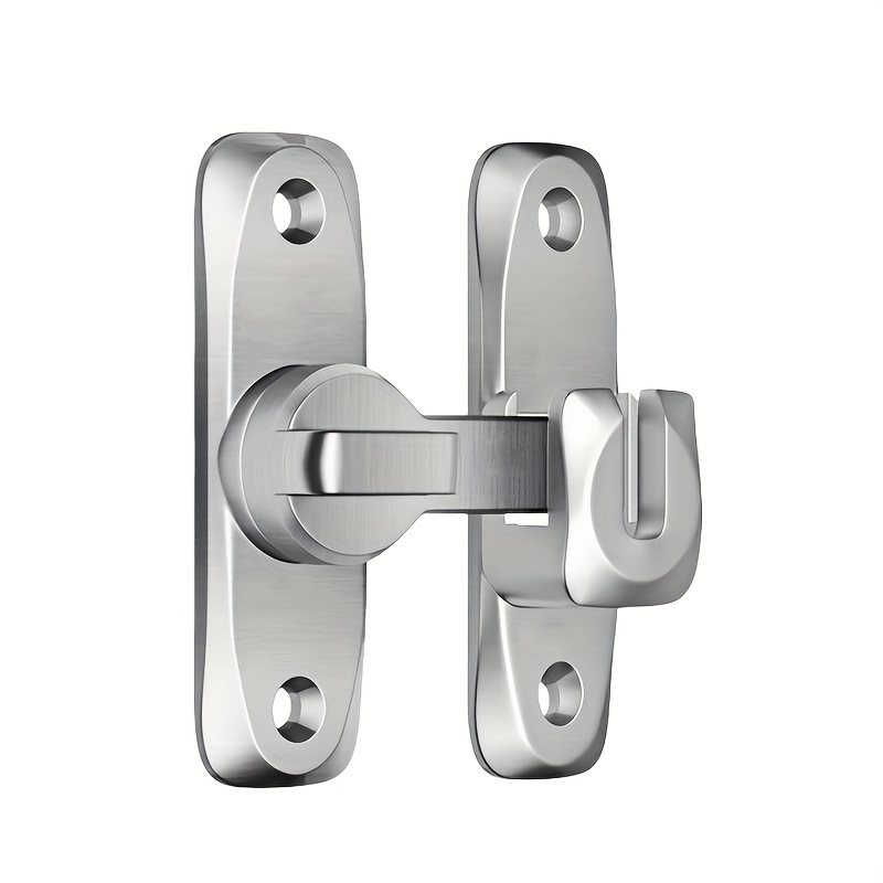 TEMU Install A Latch For 90/180-degree Flip Door, -angle Latch Lock For Sliding Door, And A Sliding Latch Lock For Bathroom Louvre Door And Cabinet