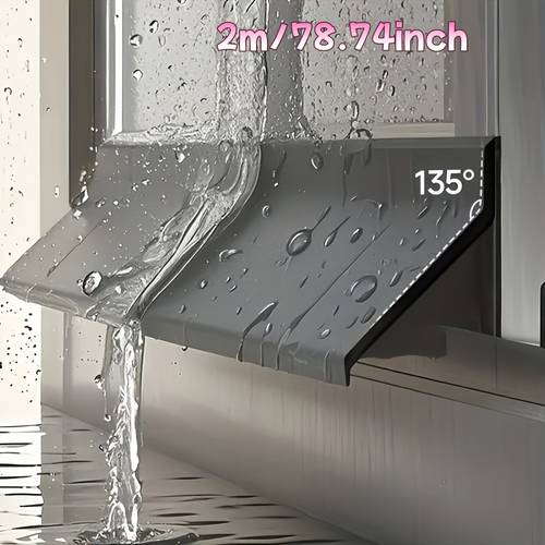 78 74 inch long waterproof self strip suitable for window glass doors balcony sliding windproof and soundproof sealing household rubber weatherstrip durable length weatherproof solution stylish weatherstrip