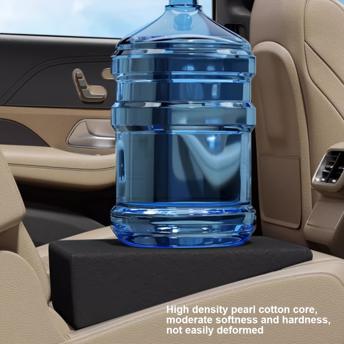 memory foam rear seat filling pads car lightweight Temu United