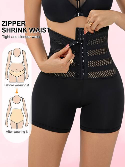 item picture ladies high waisted shaping pants with tummy control body sculpting lifting adjustable front on and shaping boxer shorts