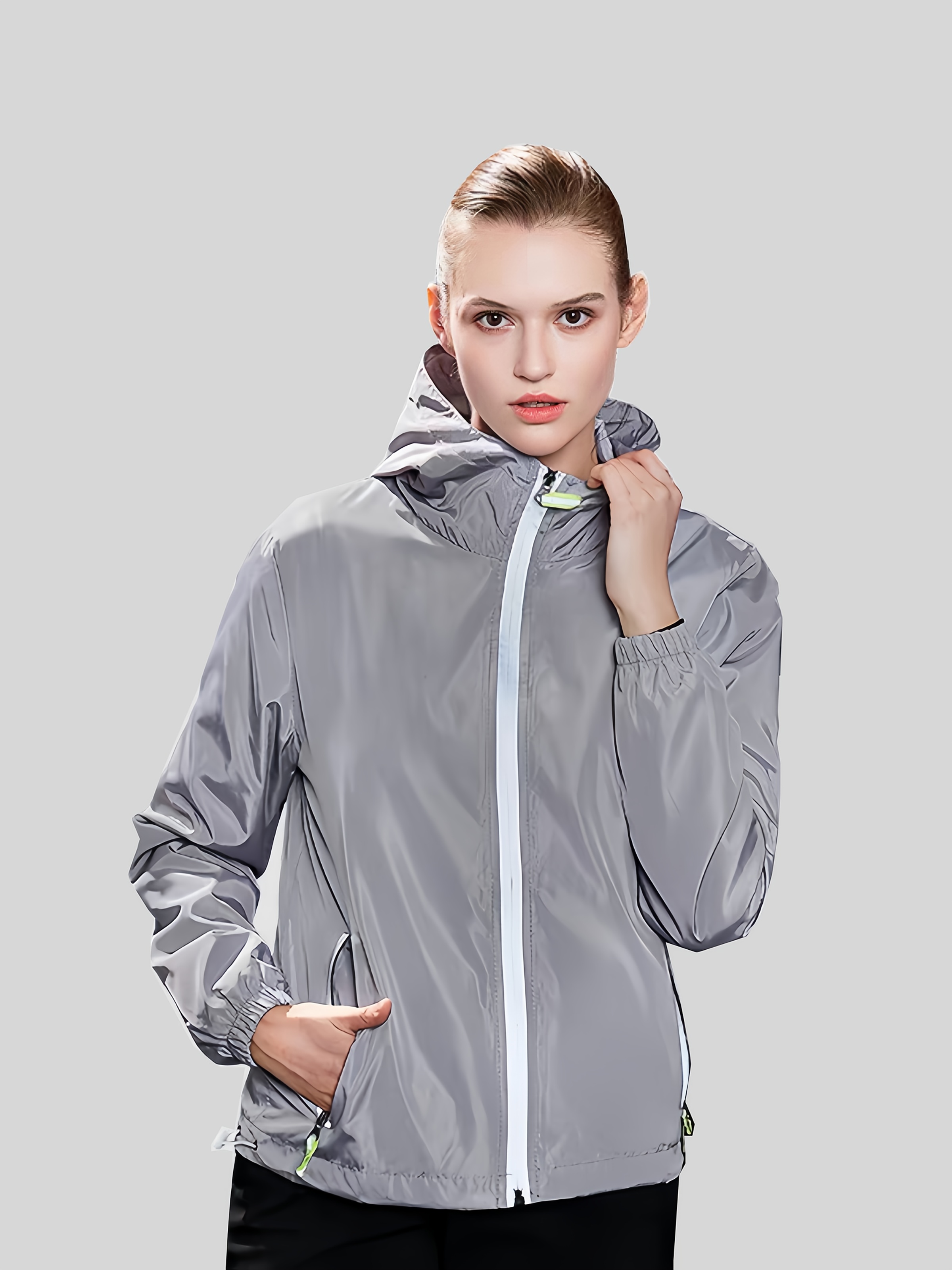 leichte winddichte damenjacke kapuze ultra dünn Temu Austria