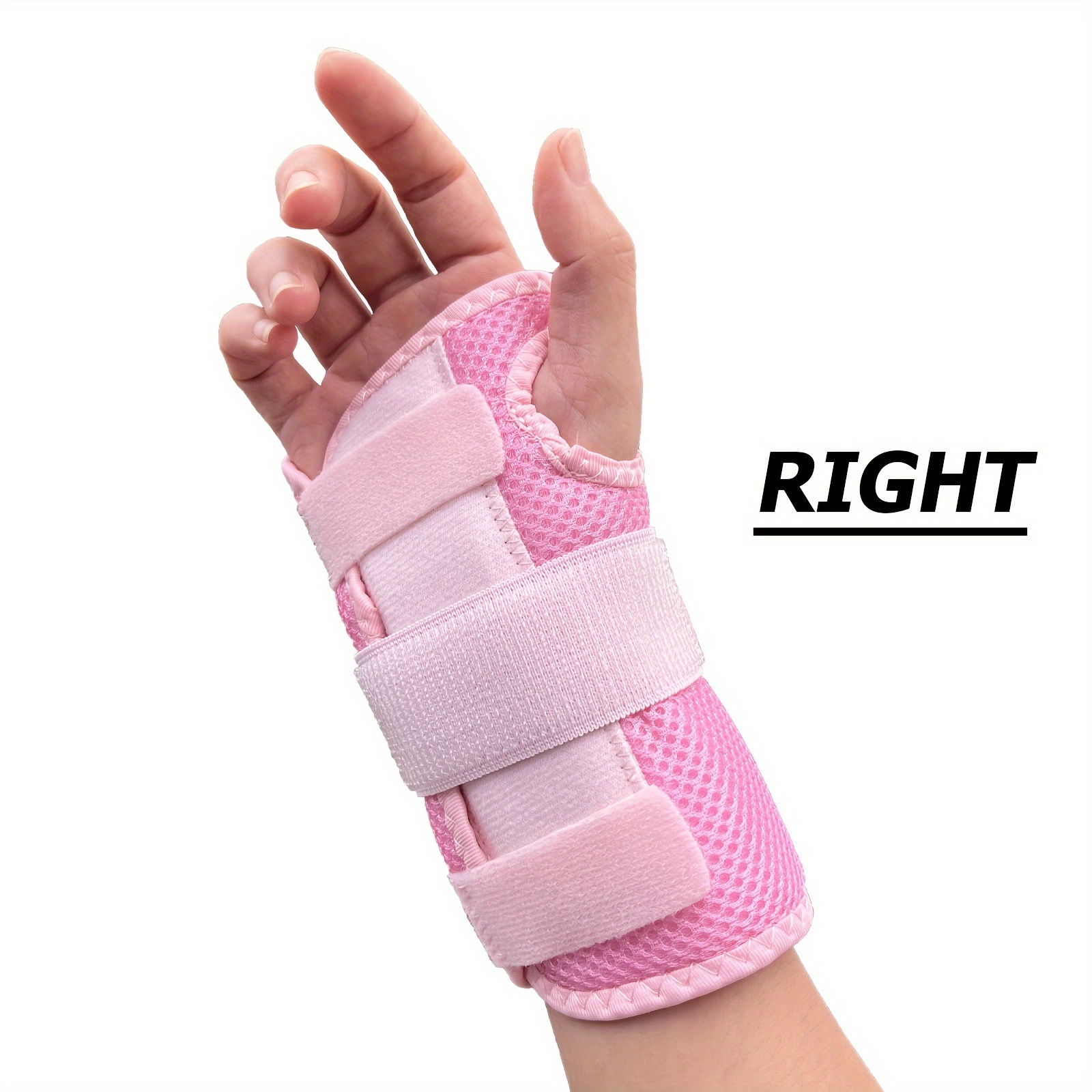 1pc Triple Fixed Wrist Guard, Front And Back Double Splint Wrist Support, Breathable And Comfortable, Suitable For Sports And Daily Wear