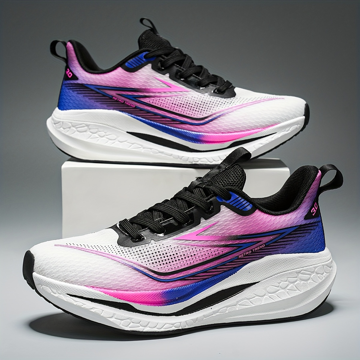 TEMU 3010 Plus Size Breathable Outdoor Hiking Off-road Training Couple Casual All-match Fashion Comfortable Casual Sneakers, Suitable For , Daily