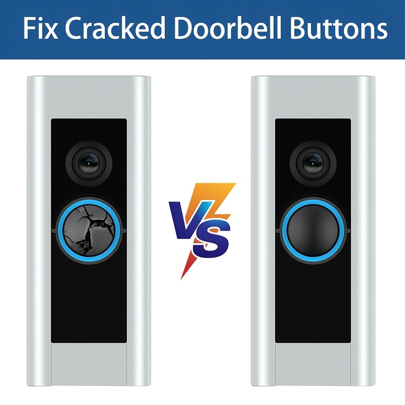 6pcs Replacement Buttons for Ring & Doorbell Pro
