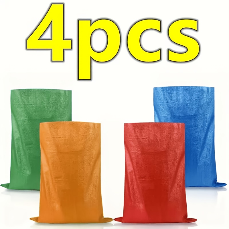 TEMU Interactive Potato Bag, 4pcs/1pc Outdoor Adult Potato Race Bag - Outdoor Sports Jumping Bag, Colorful Carnival Party Fun, , Canvas Kangaroo