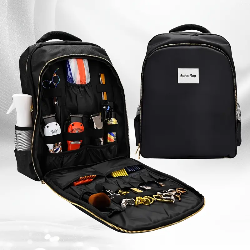 Customizable barber tote bag