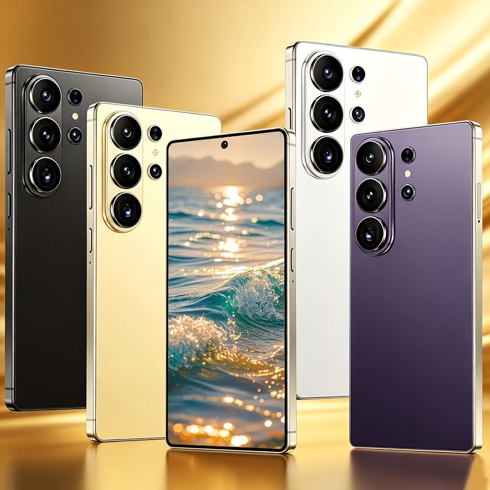 26S Ultra Unlocked Global 5G Smartphone, 6.8 Inch HD Scherm, 8+128GB, Slimme Gezichtsherkenning, Dual SIM Standby, Ingebouwde Stylus Pen, Android OS, GPS Wi-Fi, Type-C Poort, Accessoire Kit, Cadeau voor Familie & Vrienden