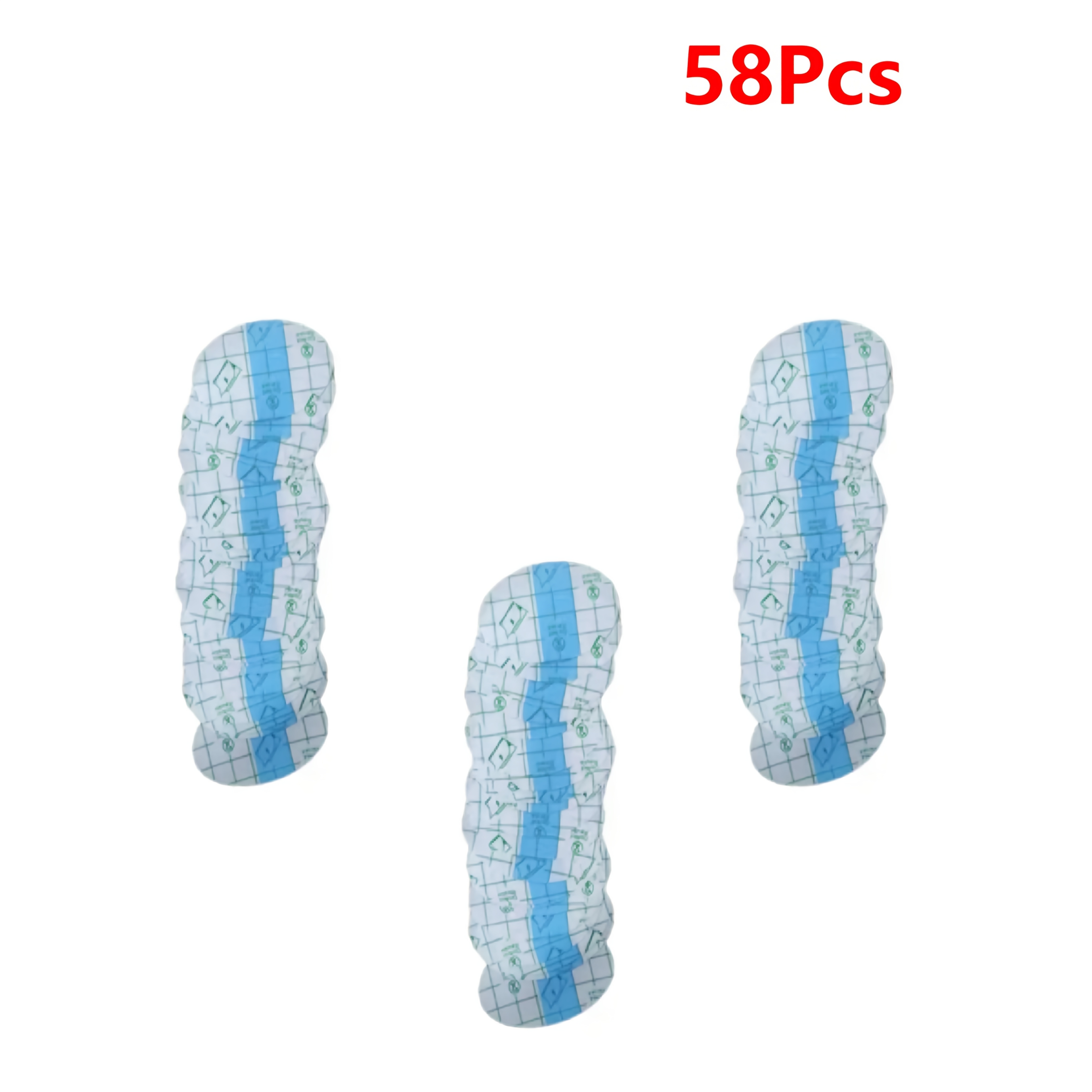 18/40/58/100/200pcs Baby Bathing Waterproof Ear Sticker, Baby Shower Ear Covers, Ear Protectors Children Shower Bathing Ear Cover