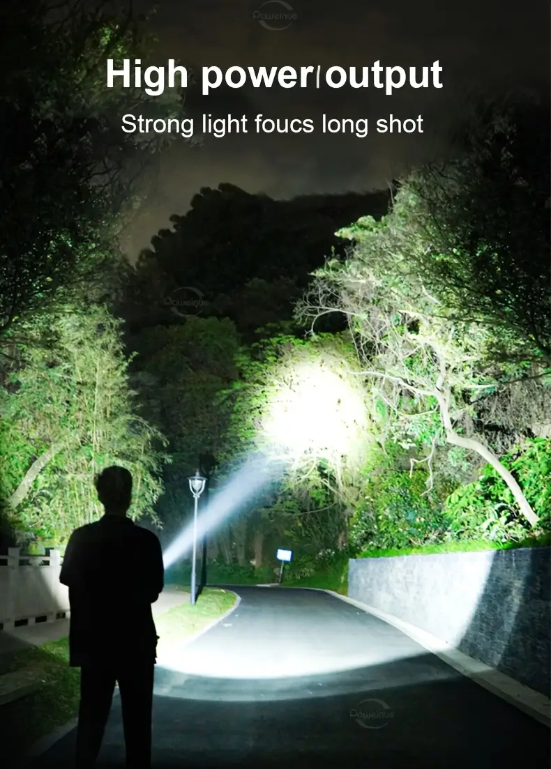 2025 xhp70 підводний ліхтар для дайвінгу 100m професійний підводний ліхтар для дайвінгу підводний ліхтар акумуляторна лампа для дайвінгу потужний ліхтар для скуба-дайвінгу Опис товару 5