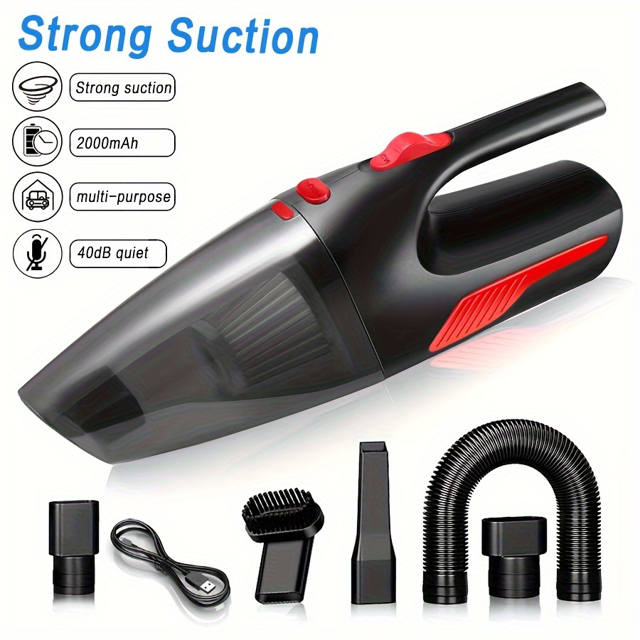 

Household Car Dual-use High- Vacuum Cleaner Usb Charging Wireless Mini Home Handheld Vacuum Cleaner. Suitable For Cleaning Car Interior, Home, Kitchen, Keyboard, Sofa