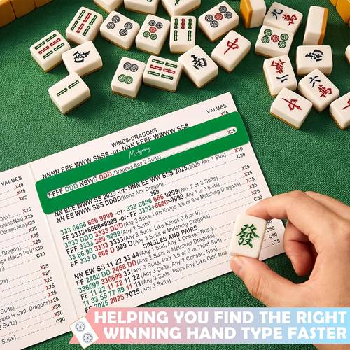 acrylic 4pcs finder set multi color mahjong additions line finder tool rule guide reading assistant easy to carry and store suitable for beginners and competitions party night classic