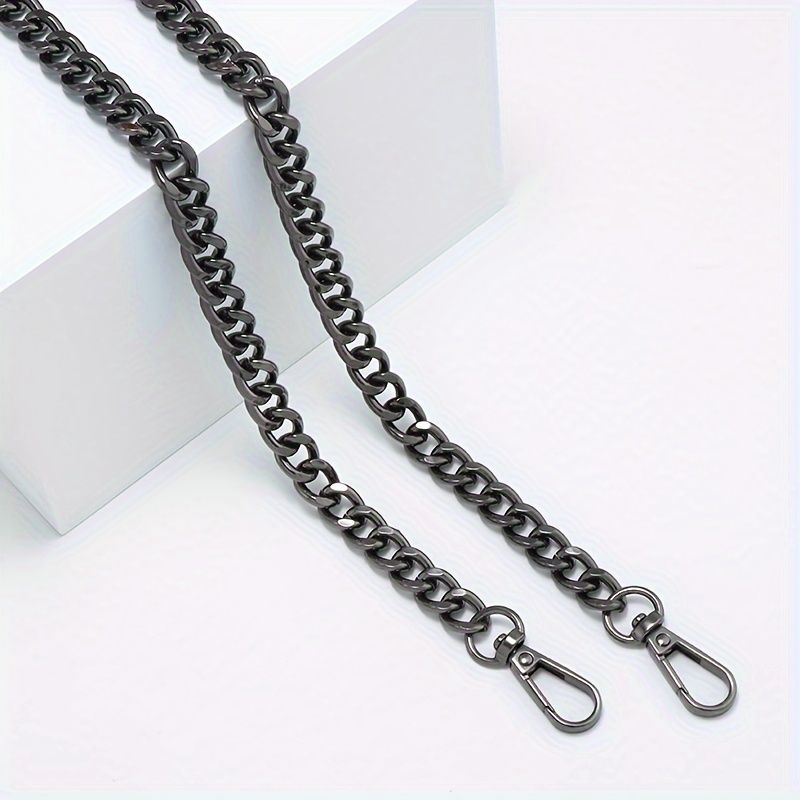 Handmade Purse Chain Strap - Aluminum Shoulder Or Crossbody Strap - Replacement Handbag Handle 12 thumbnail image